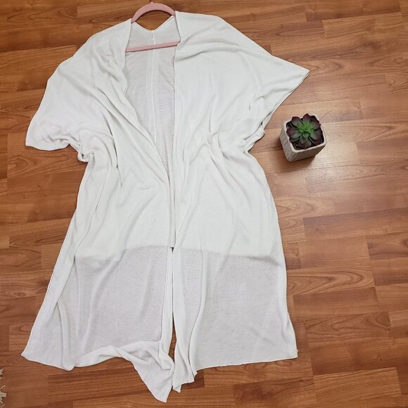 lululemon athletica Sweaters - Lululemon Bamboo Wrap White